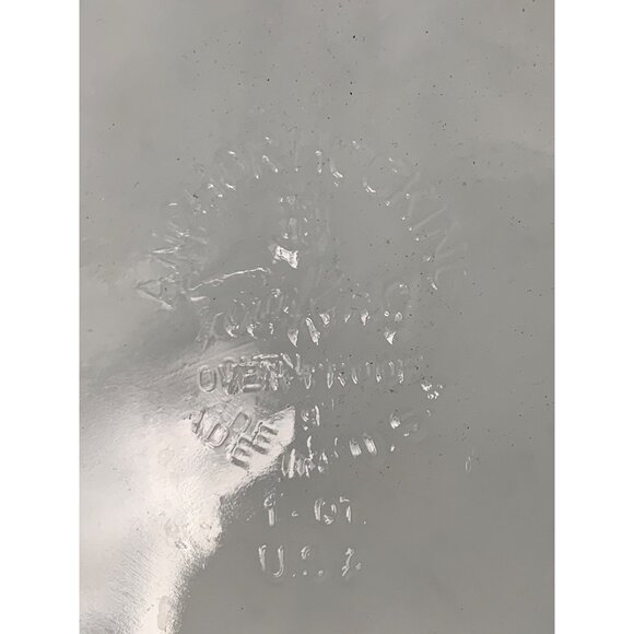 Anchor Hocking Clear Glass 1 Quart Round Baking Dish 7.5" dia 8788 - Picture 3 of 6